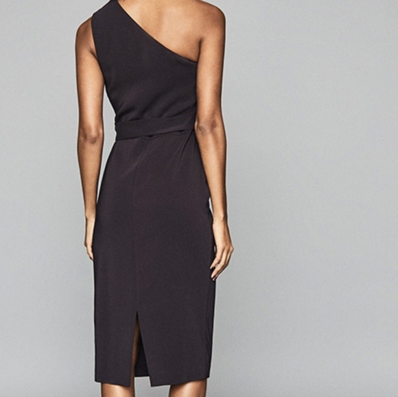 NWT REISS | Laurent One Shoulder Dress - Picture 5 of 12